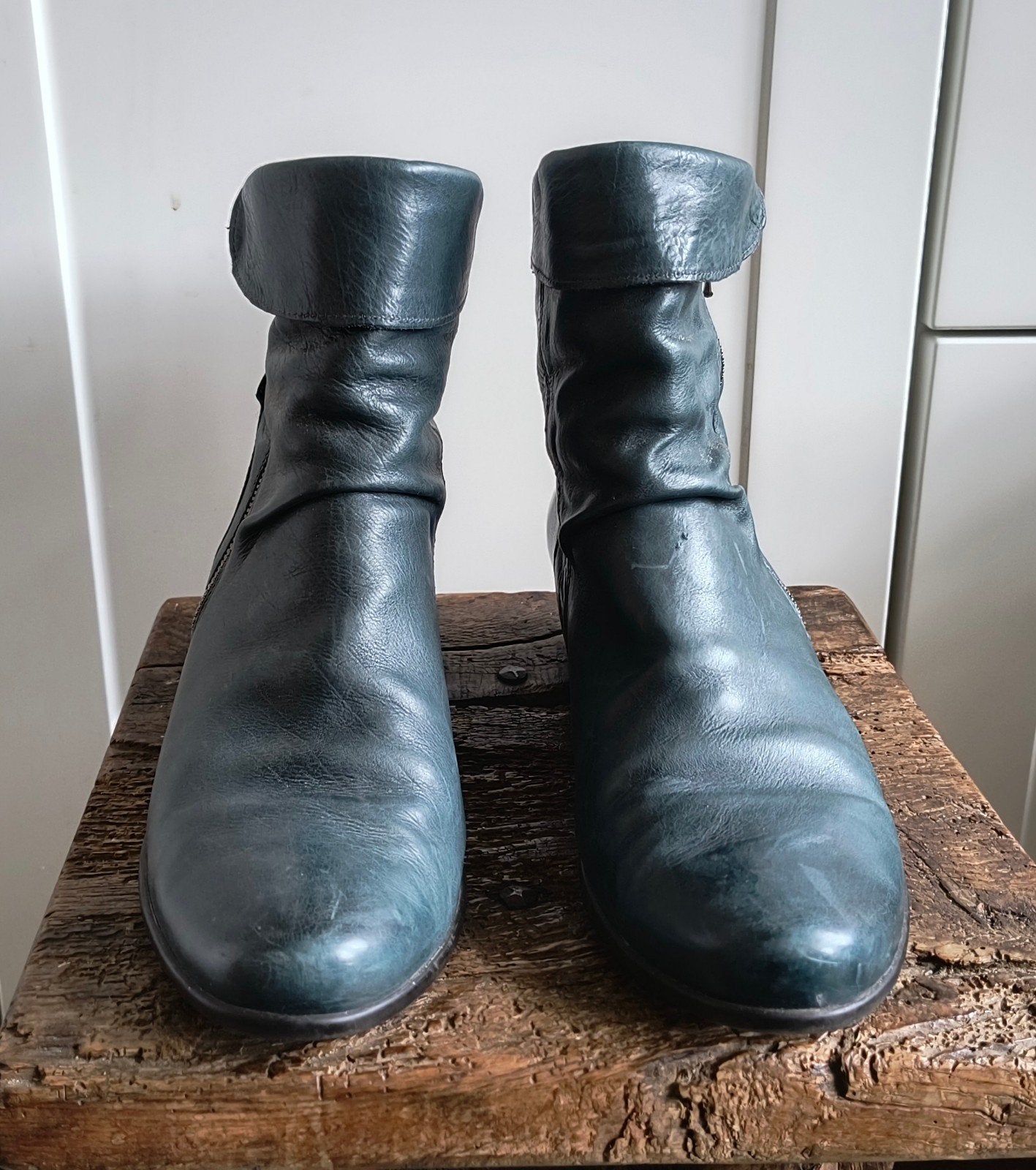 Mephisto enkellaarsjes ruime maat 40, Kleding | Dames, Schoenen, Mephisto, Blauw, Lage of Enkellaarzen, Ophalen of Verzenden