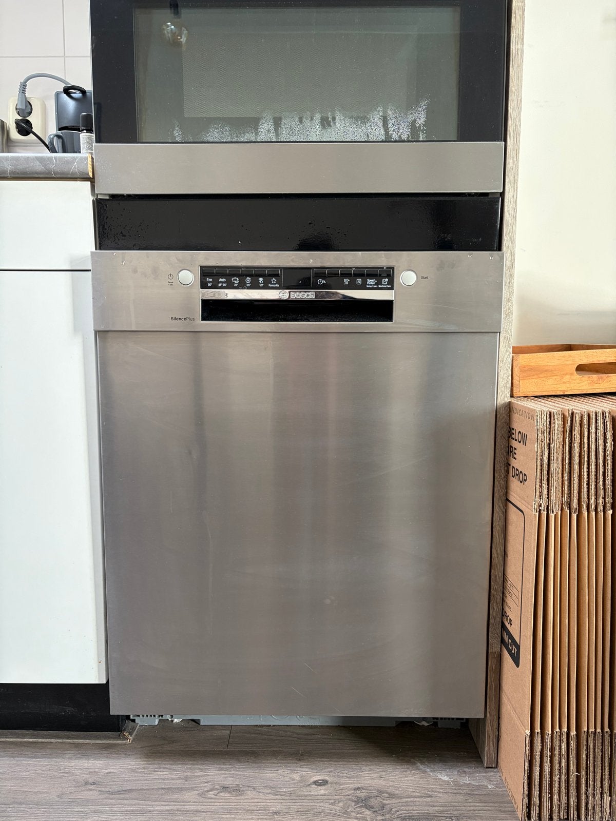 Bosch Serie 4 vaatwasser, Witgoed en Apparatuur, Vaatwasmachines, Ophalen, 60 cm of meer, Zo goed als nieuw, Energieklasse A of zuiniger