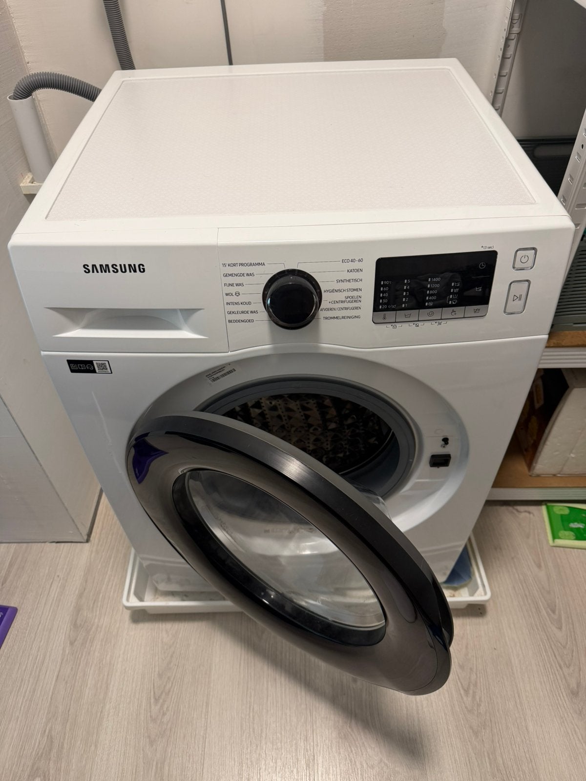 Samsung wasmachine 2024, Witgoed en Apparatuur, 8 tot 10 kg, Ophalen, Zo goed als nieuw, Energieklasse A of zuiniger