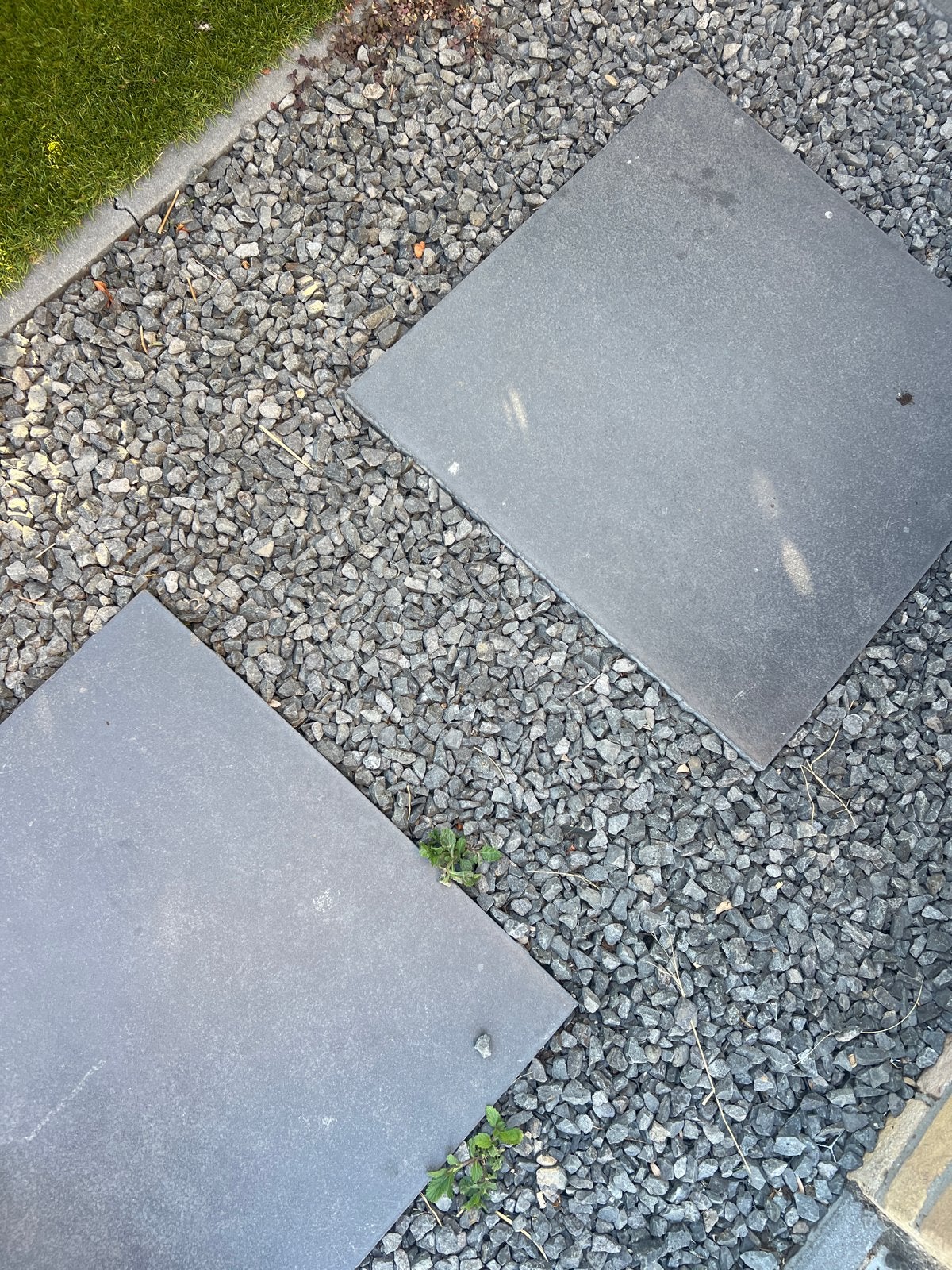 Siergrind voor Tuin en Pad basalt split antraciet, Tuin en Terras, Grind, Keien en Split, Ophalen, Gebruikt, Grind, Basalt