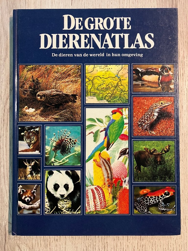 Boek : De Grote Dierenatlas, Boeken, Ophalen of Verzenden, Zo goed als nieuw, Overige diersoorten, Sir Julian Huxley