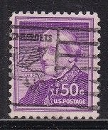 4005 – USA michyel 673A gestempeld , Susan Brownell Anthony, Verzenden, Gestempeld, Noord-Amerika