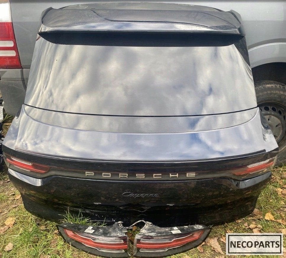 PORSCHE CAYENNE COUPE ACHTERKLEP ACHTERBUMPER ACHTERLICHTEN, Auto-onderdelen, Carrosserie en Plaatwerk, Gebruikt, -, Porsche, Ophalen of Verzenden