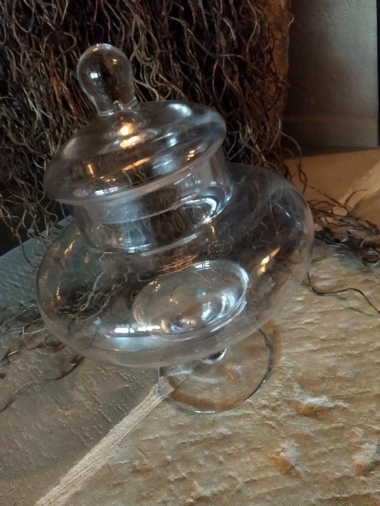 Grote Glazen Stolp, Huis en Inrichting, Woonaccessoires | Stolpen, Ophalen of Verzenden, Zo goed als nieuw