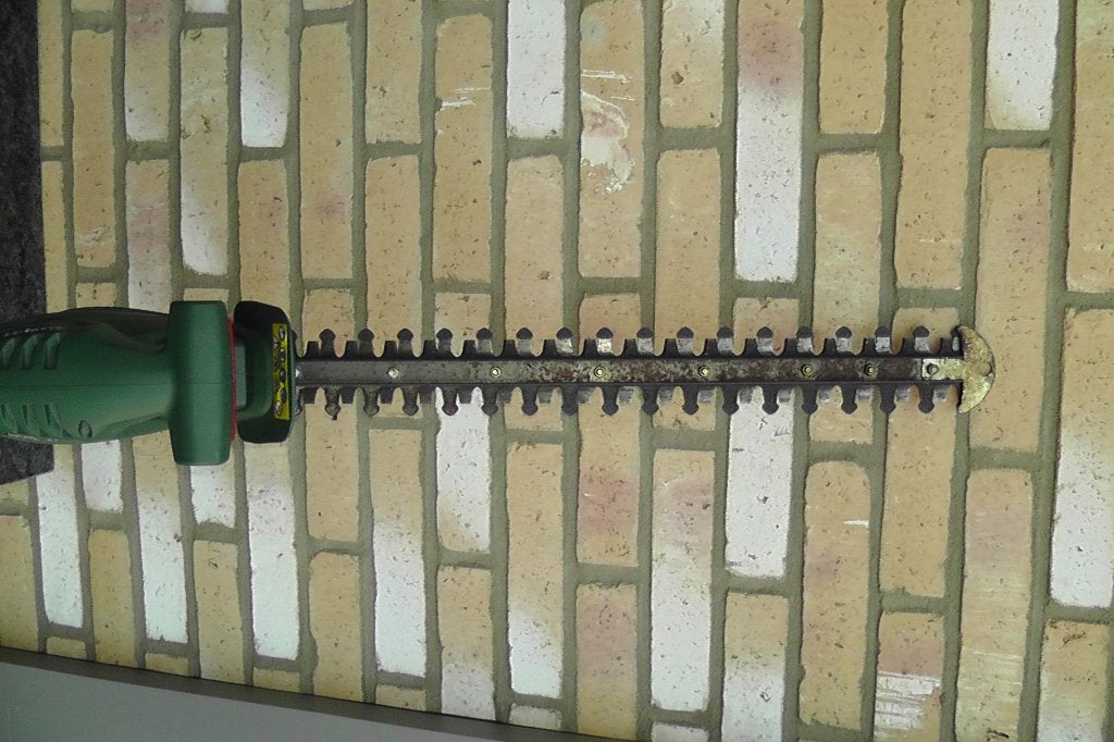electrische heggeschaar, Tuin en Terras, Ophalen of Verzenden, Gebruikt, Elektrisch, Parkside