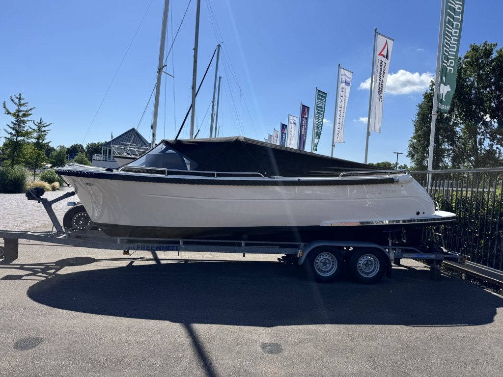 Primeur 700 Tender sloep met boegschroef en hekschroef, 3 m, Tender, Gebruikt, Binnenboordmotor