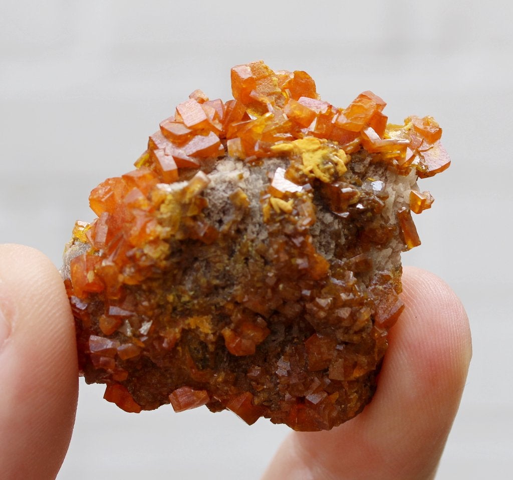 WULFENIET uit Los Lamentos in MEXICO, Verzamelen, Ophalen of Verzenden, Mineraal