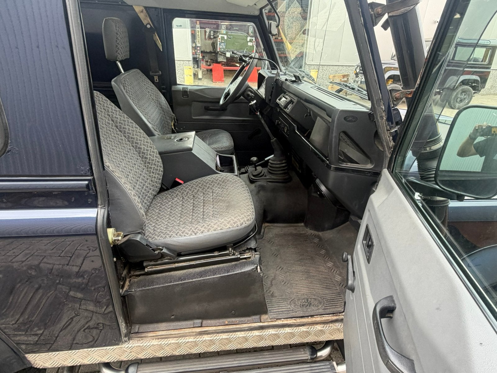 Land Rover Defender 90 TD5, blauw , youngtimer!, foto 9