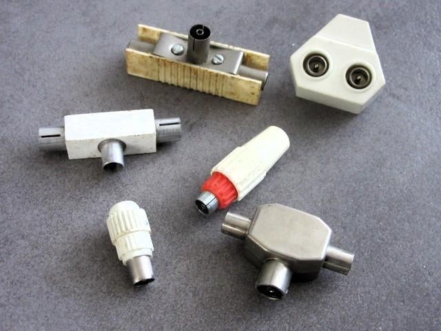 Diverse coax antenne kabels en componenten - VCR kabel, Ophalen of Verzenden, Nieuw, Minder dan 2 meter, Coaxiale kabel