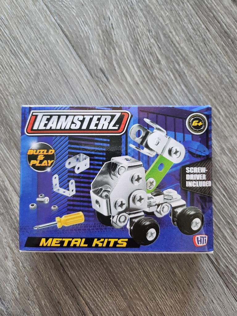 2x Meccano, vrachtwagen en bulldozer, Ophalen, Zo goed als nieuw, Bouwen