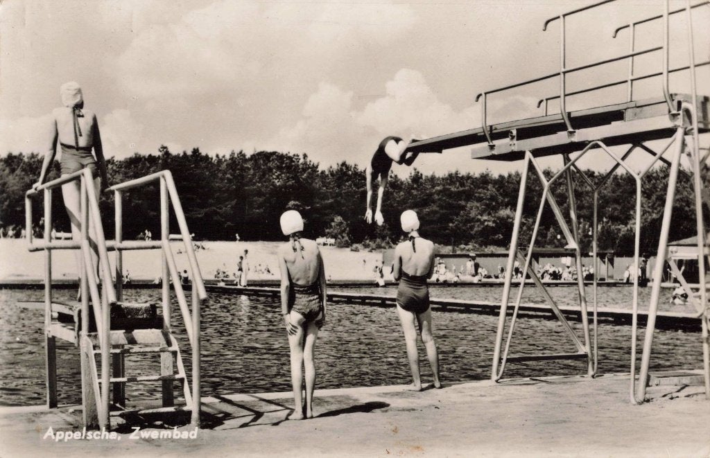 Appelscha Zwembad L2991, Ophalen, 1960 tot 1980, Gelopen, Friesland