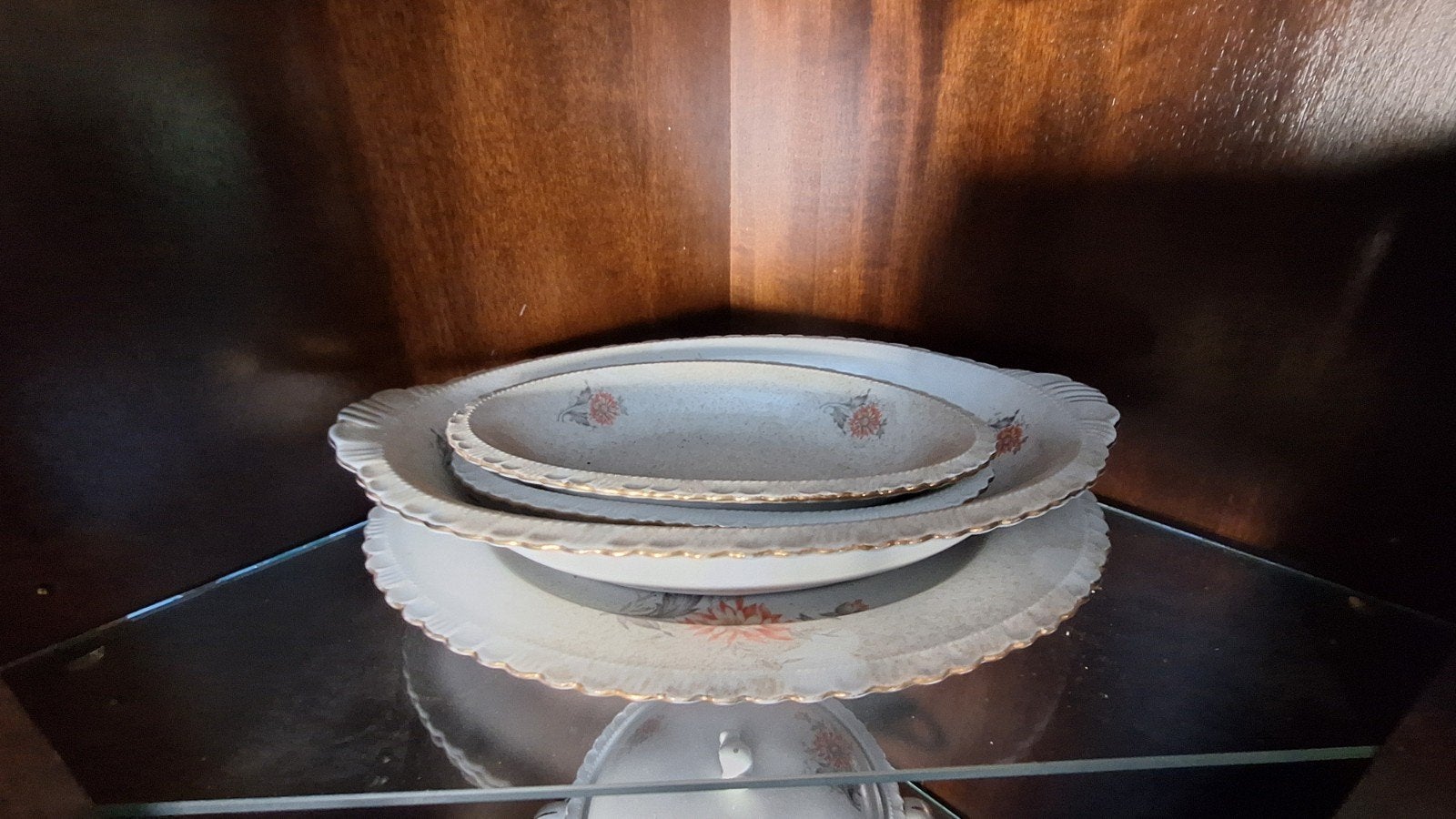 Antiek servies, Ophalen
