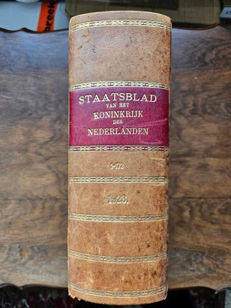 Antiek Staatsblad van het Koninkrijk der Nederlanden 1923, Ophalen of Verzenden, Algemeene Landsdrukkerij