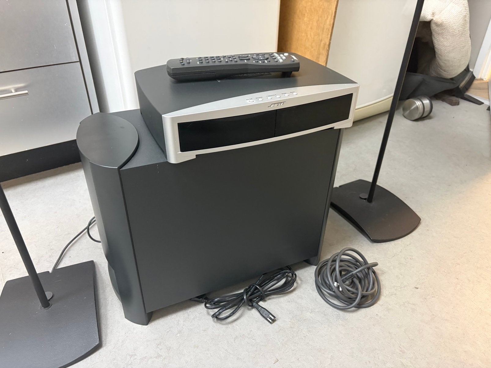 Bose 321 radio/cd/dvd set, Audio, Tv en Foto, Home Cinema-sets, Ophalen, Zo goed als nieuw, Overige merken, Dvd-speler