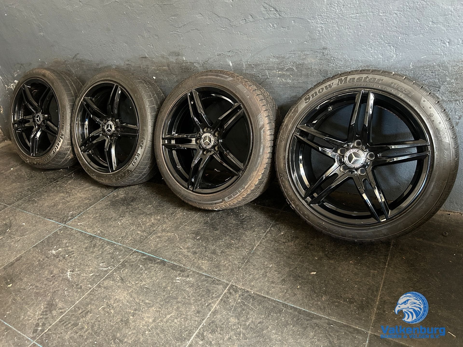 8mm! Mercedes A B CLA Klasse W177 W247 C118 18 inch zwarte v