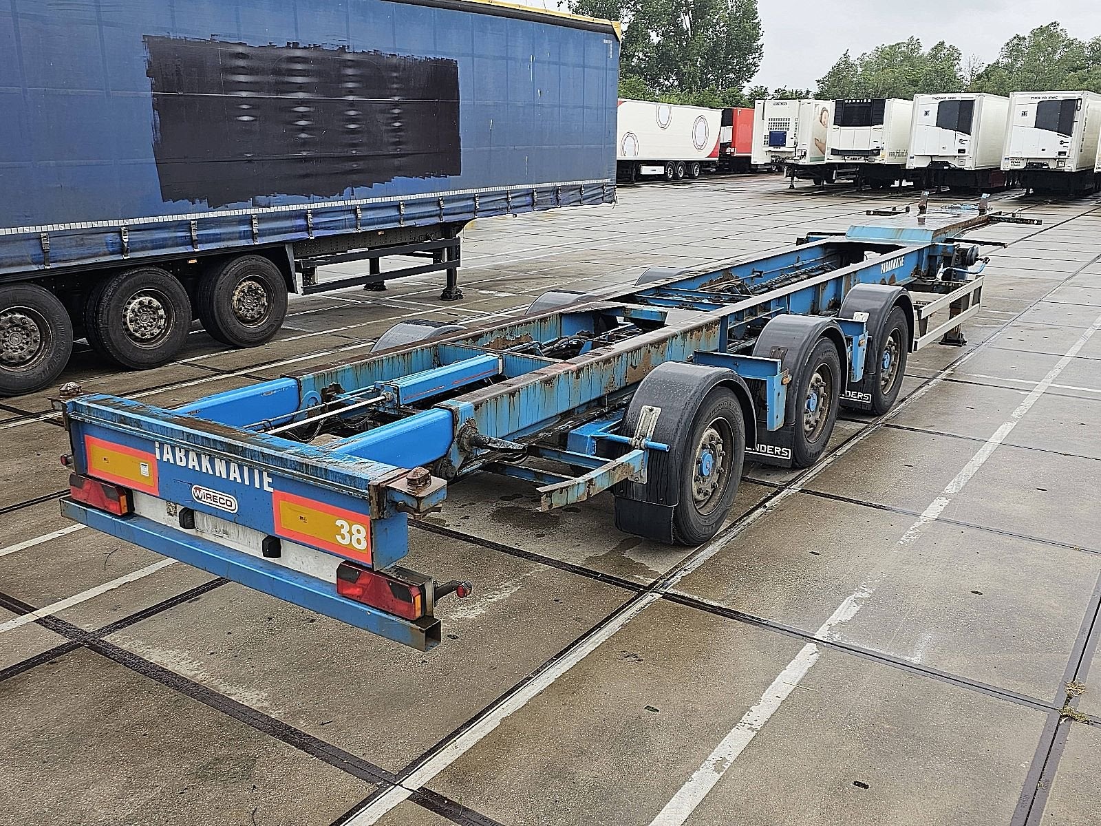RENDERS CHASSIS PORTMASTER, Auto's, Vrachtwagens, Overige kleuren, Bedrijf, Aanhangers en Opleggers, Te koop
