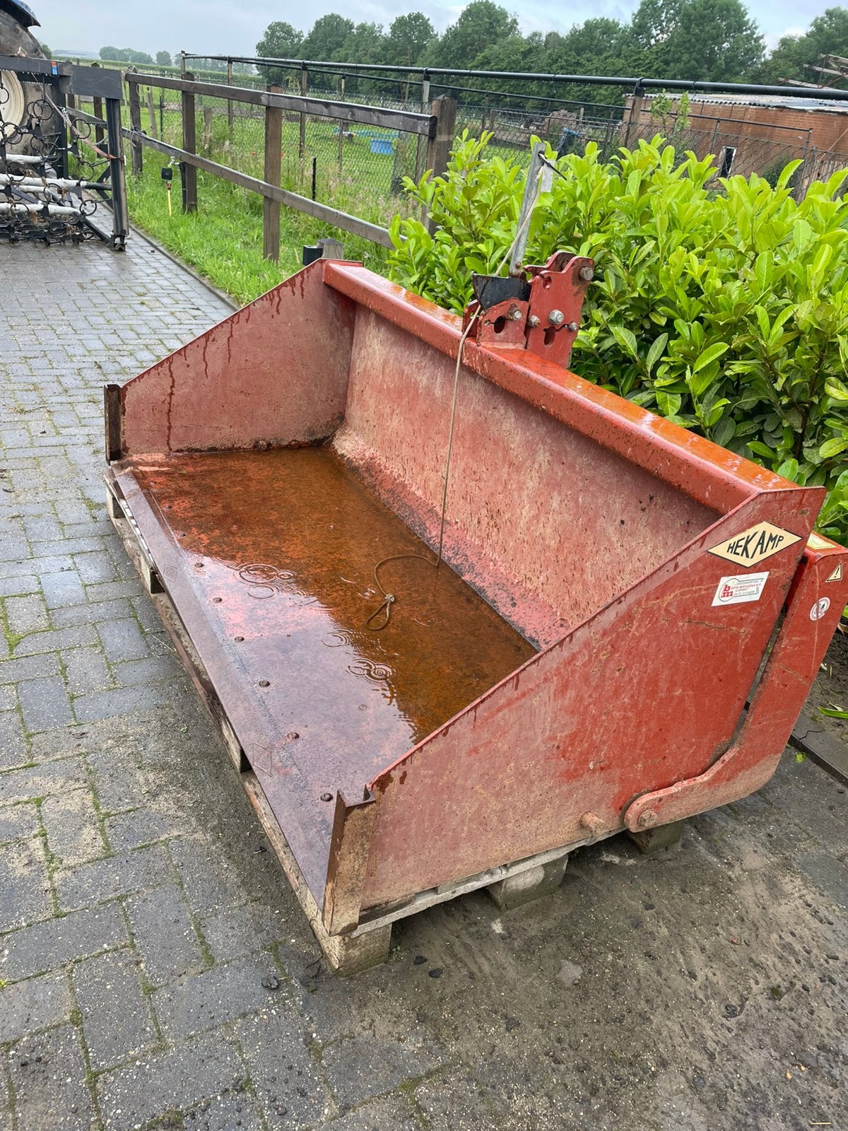 Hekkamp grondbak