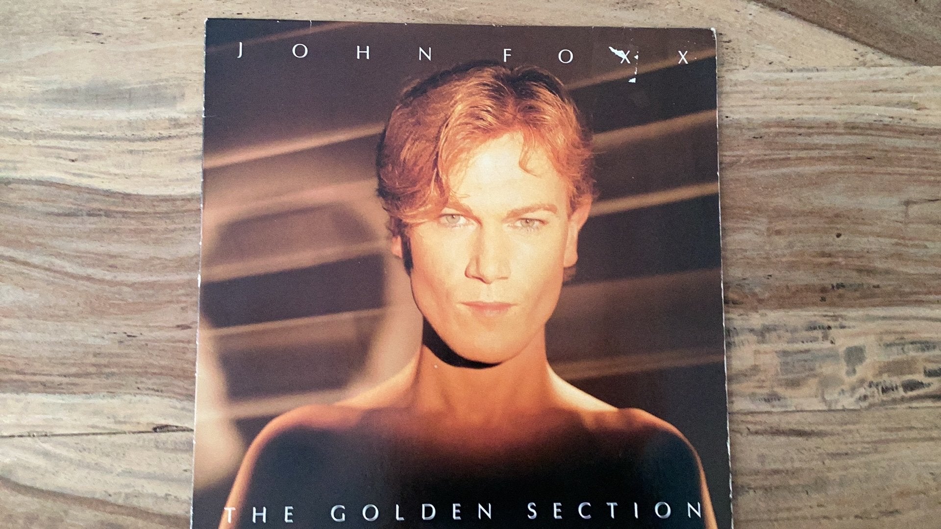 LP John Foxx - The Golden Section, Ophalen of Verzenden, Gebruikt, 12 inch