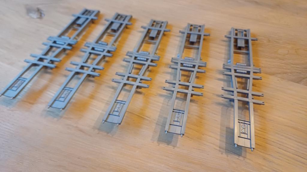 Herpa 5 zilvergrijze container trailer chassis, Ophalen of Verzenden, Nieuw, Bus of Vrachtwagen, Herpa