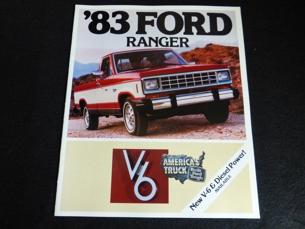 Ford Ranger 1983 brochure  USA, Verzenden, Zo goed als nieuw, Ford