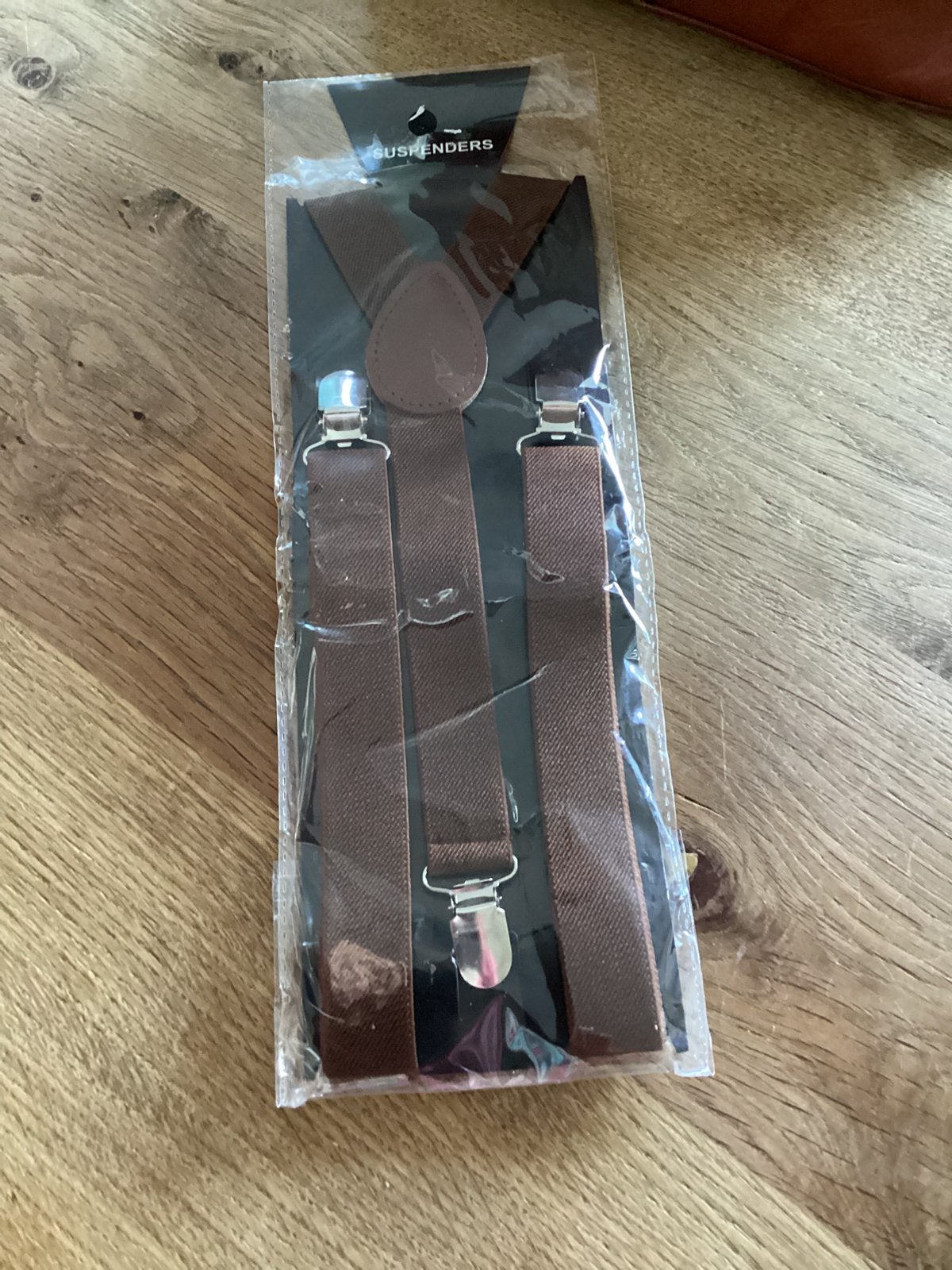 Bretels, Kleding | Heren, Verzenden, Zo goed als nieuw, Bruin, 115 cm of meer