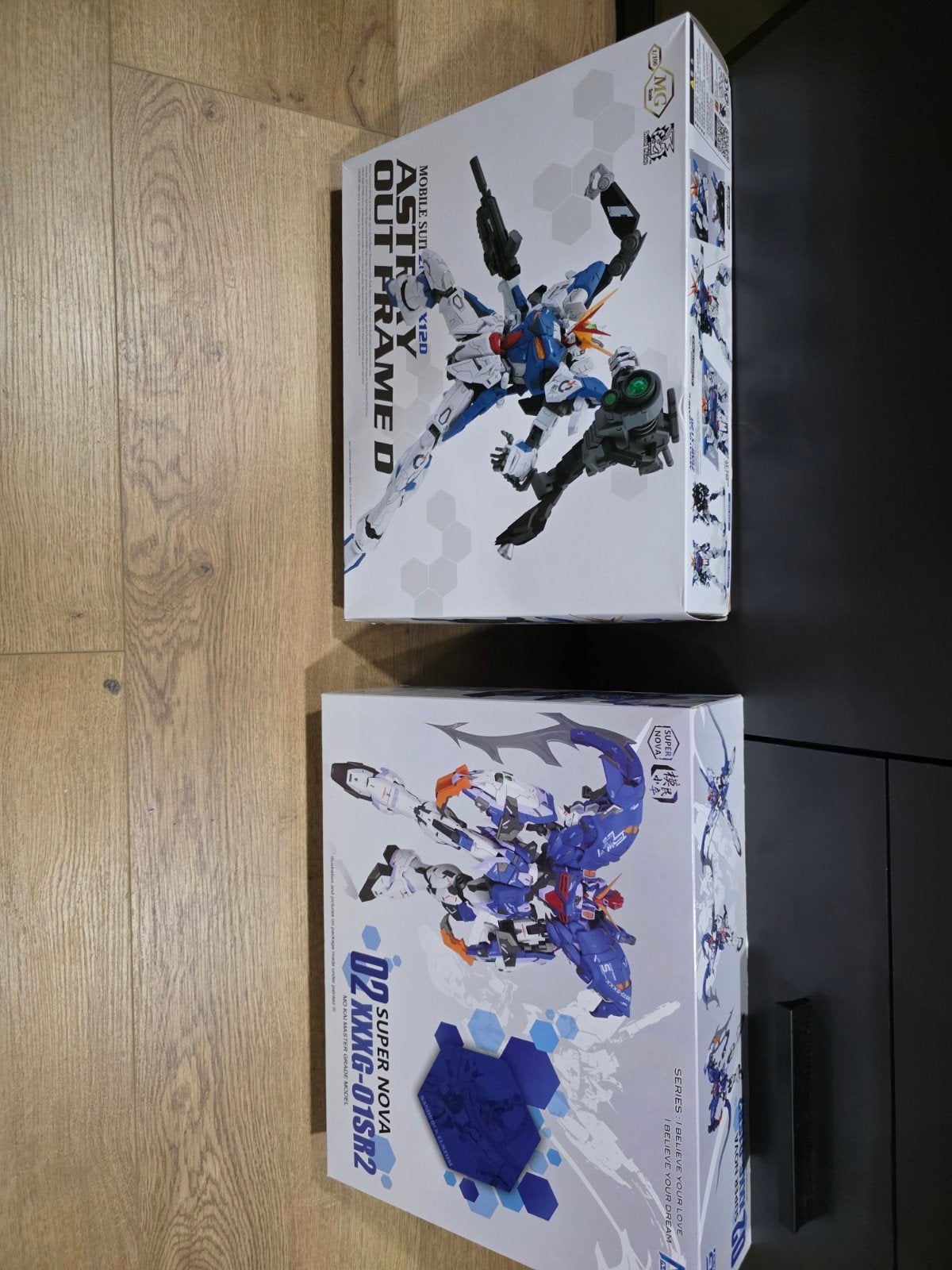 Gundam Kits: Astray Out Frame D & Super Nova 1/100 MG, Ophalen of Verzenden, Nieuw, 1:35 tot 1:50, Figuur of Figuren