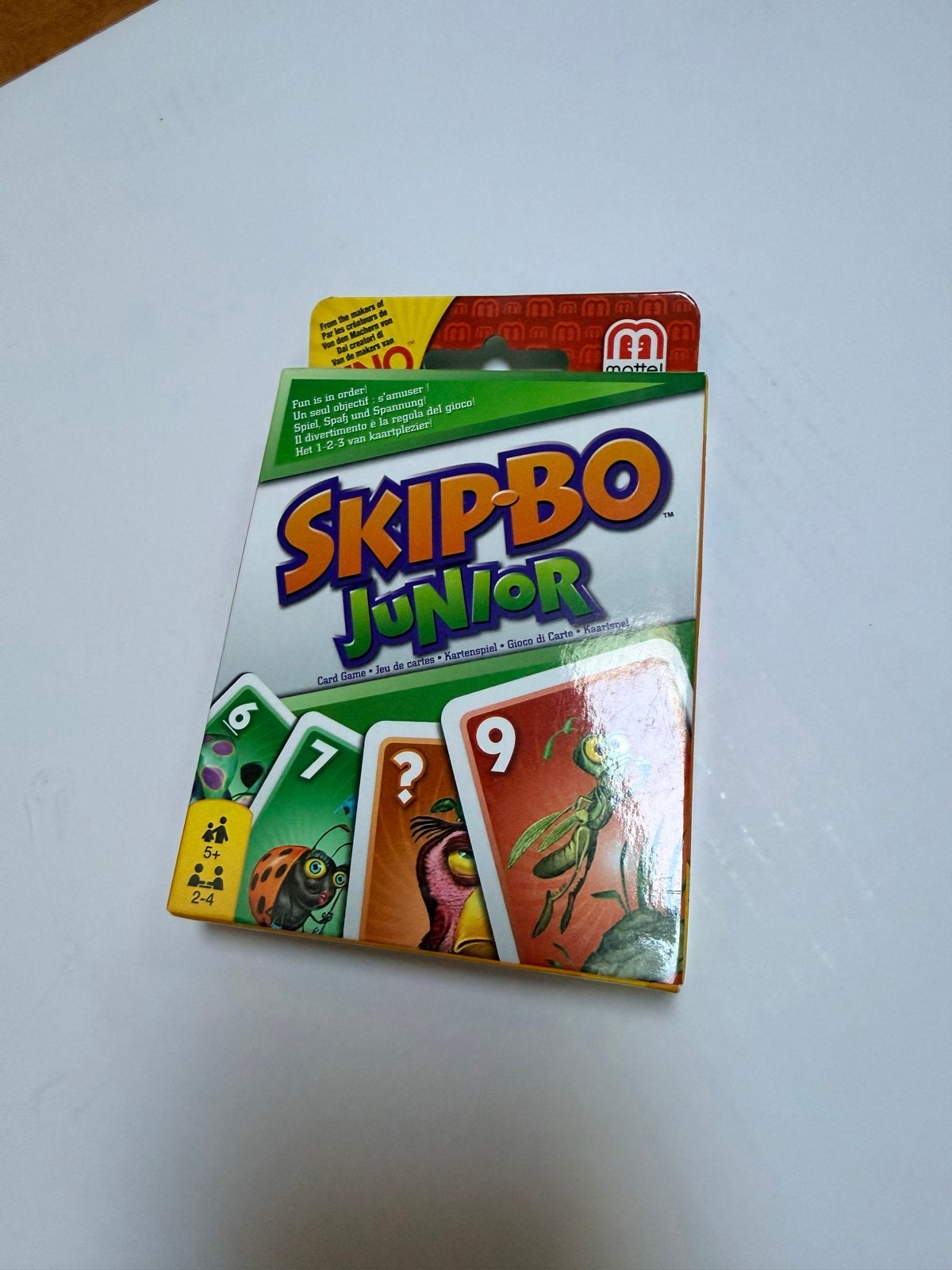Skip-Bo Junior Kaartspel - Leuk voor het hele gezin!, Een of twee spelers, Ophalen of Verzenden, Zo goed als nieuw