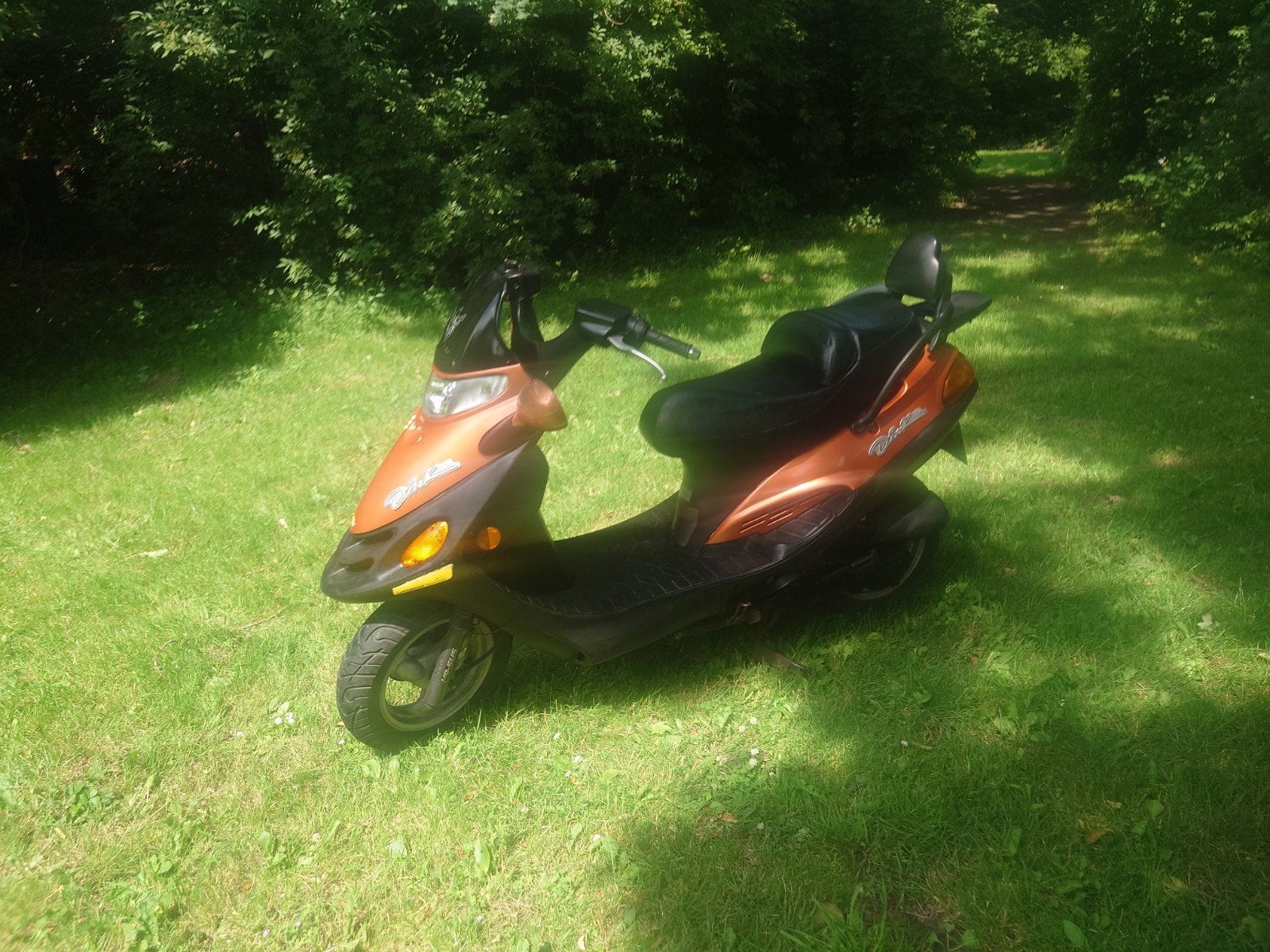 Kymco Dink 50, Fietsen en Brommers, Scooters | Kymco, Ophalen, Gebruikt, Overige modellen, Maximaal 45 km/u