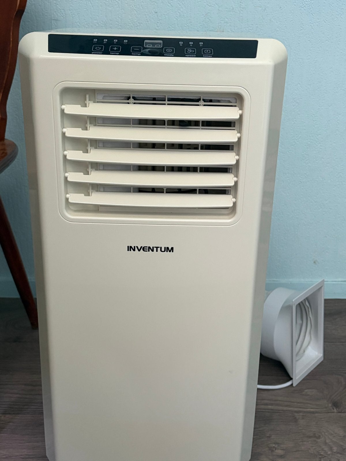 Inventum Mobiele Airco - Goed werkend, gas bijvullen, Gebruikt, Minder dan 60 m³, 3 snelheden of meer, Ophalen of Verzenden