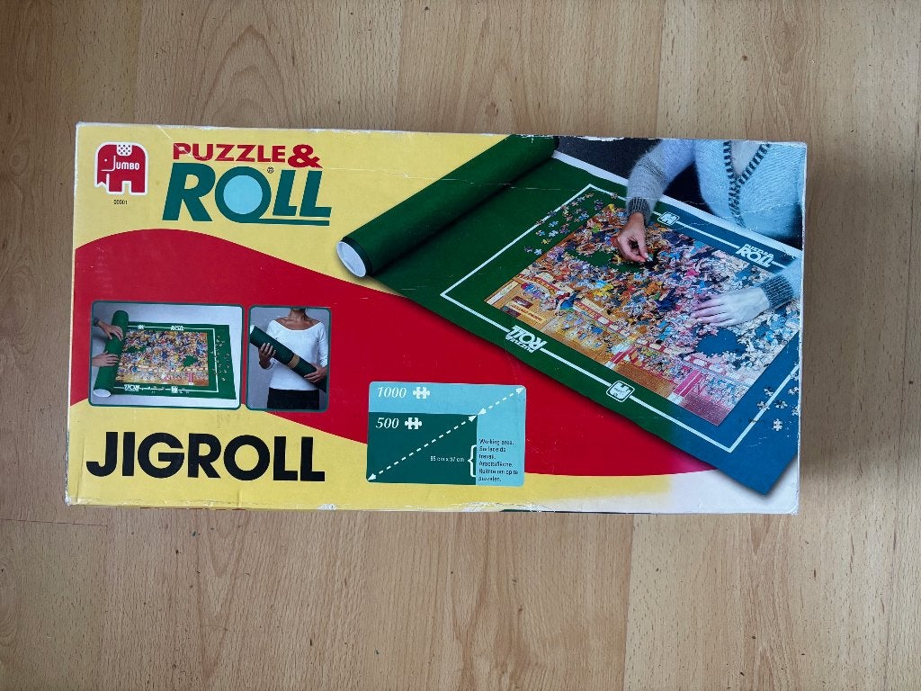 Jumbo Puzzle & Roll opbergsysteem voor puzzels, Ophalen of Verzenden, 500 t/m 1500 stukjes, Zo goed als nieuw
