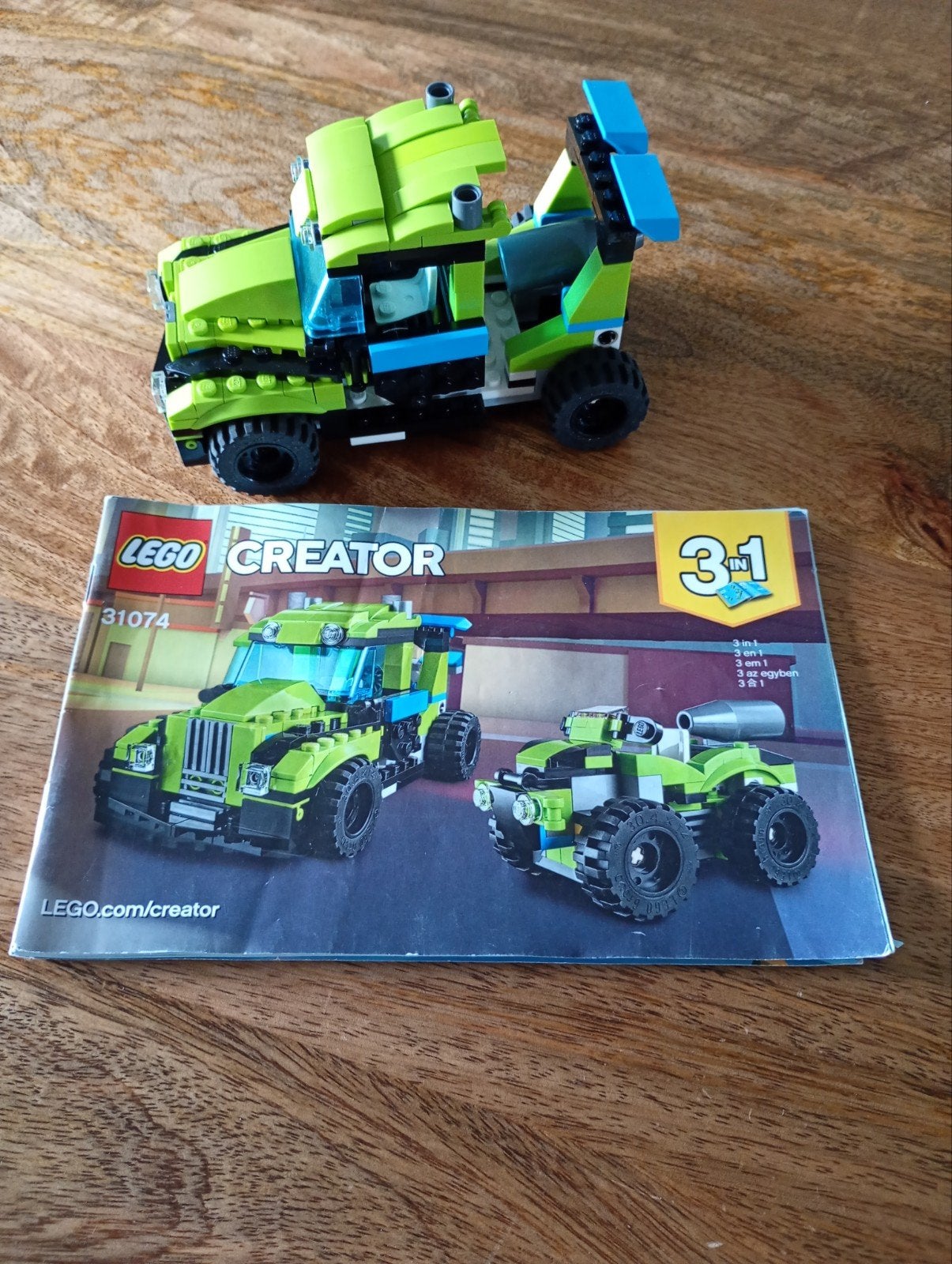 LEGO Creator 31074 3-in-1, Ophalen of Verzenden, Gebruikt