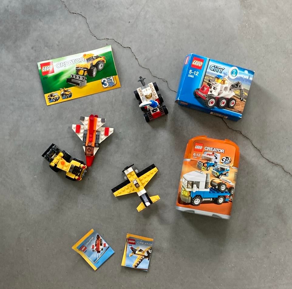 LEGO Creator en City, Compleet, Lego, Ophalen of Verzenden, Zo goed als nieuw