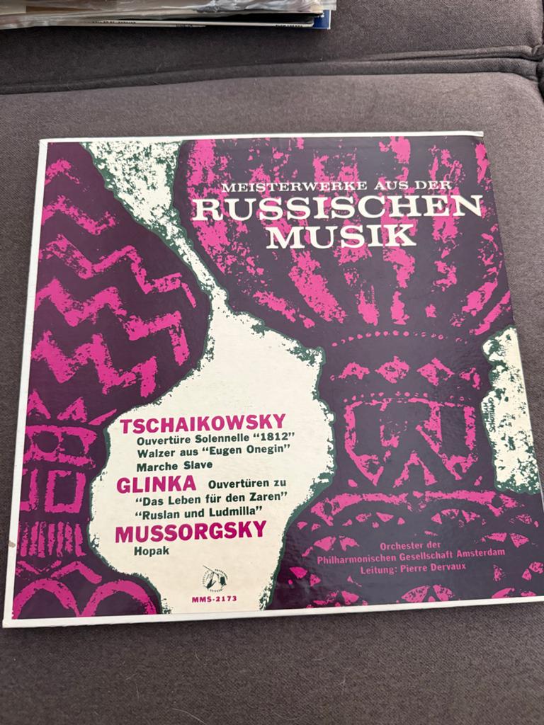 Meisterwerke aus der Russischen Musik LP, Ophalen, Romantiek, Gebruikt, Orkest of Ballet