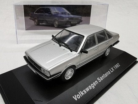 Volkswagen Santana LX 1982 Zilver 1-43 Altaya, Overige merken, Atlas, Auto, Atlas