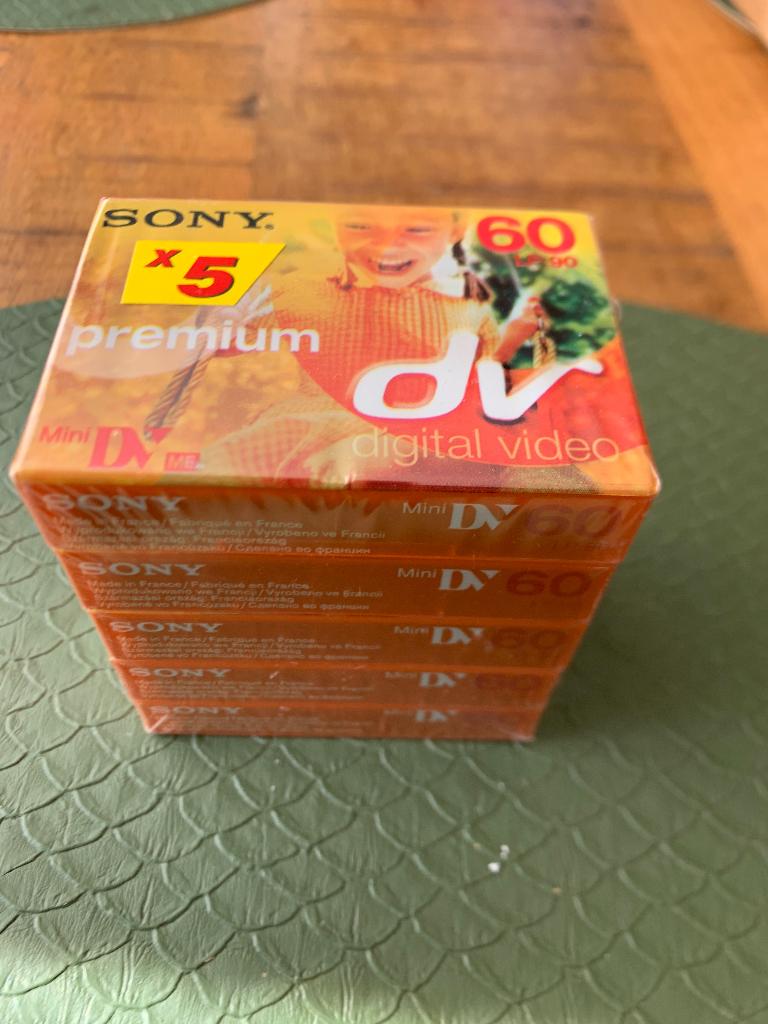 Sony Mini DV Premium Videocassettebandjes - Nieuw, Ophalen, Mini dv, 20x of meer, Nieuw