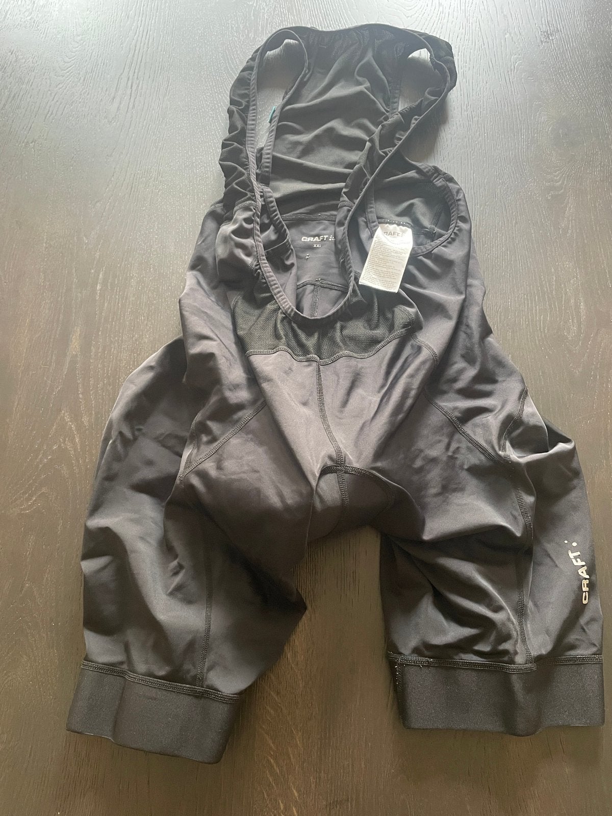 Korte broek met bretels en goede zeem.XXL, Ophalen of Verzenden, Zo goed als nieuw, Bovenkleding