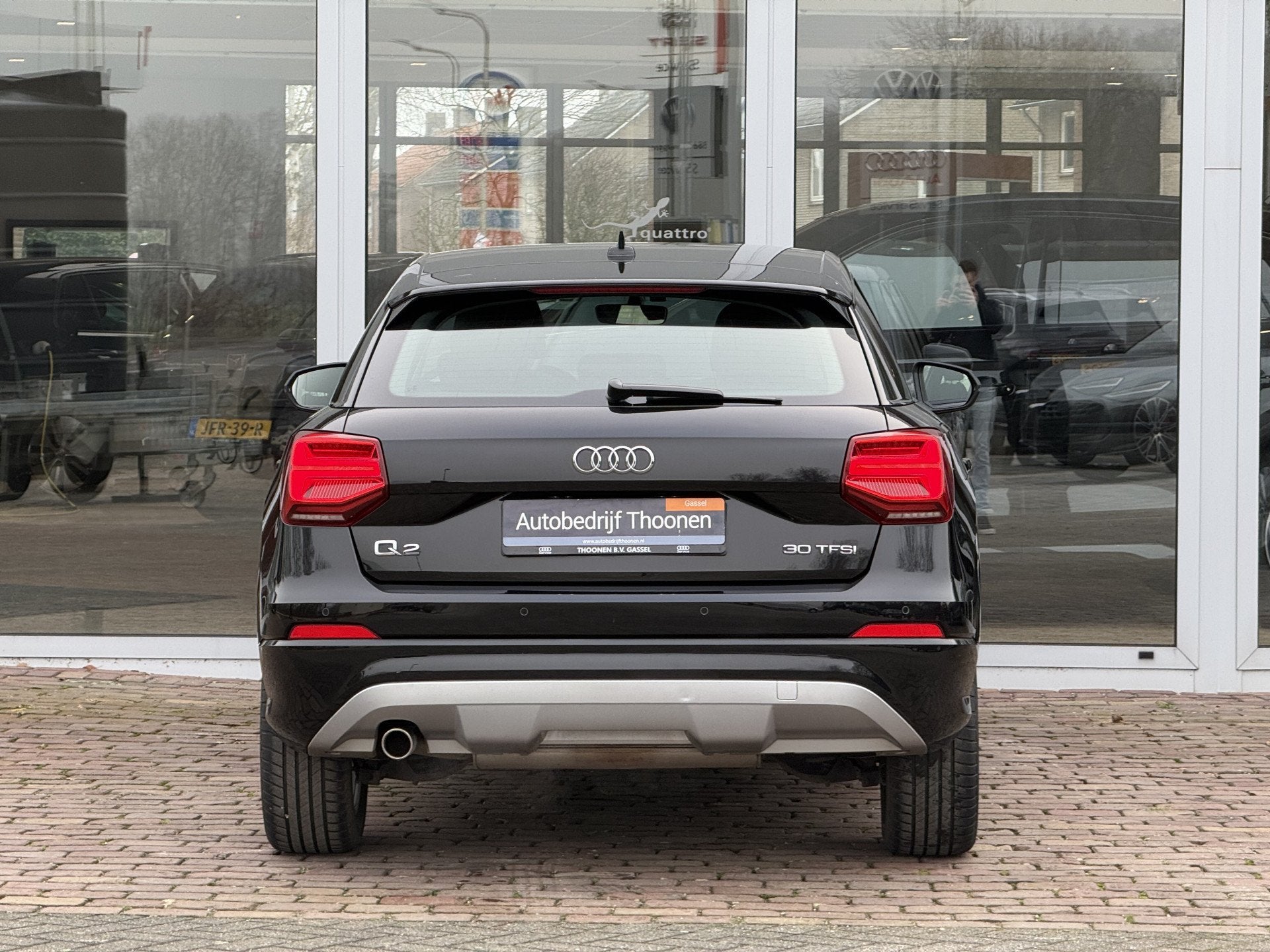 Audi Q2 30 TFSI Sport Pro Line S | Stoelverwarming | LED, Auto's, Stof, Gebruikt, 116 pk, Zwart