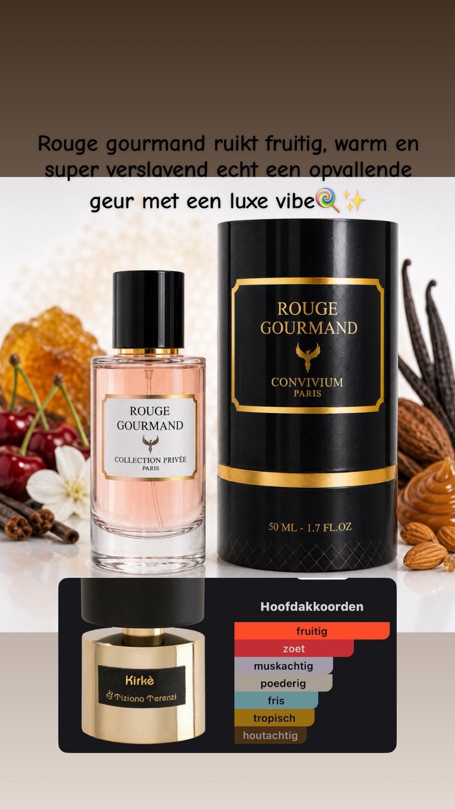Rouge Gourmand-Tiziana Terenzi Kirke, Ophalen of Verzenden, Nieuw