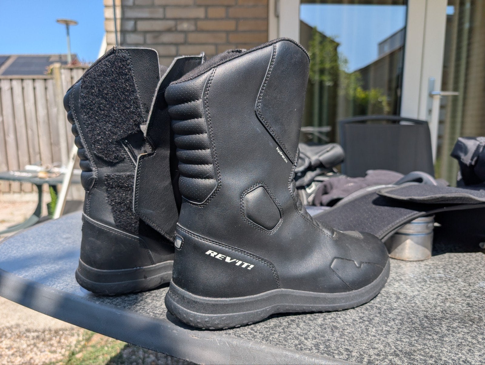 Rev'it motorlaarzen maat 43 - Slechts 1x gedragen, Motoren, Kleding | Motorkleding, Heren, Ophalen of Verzenden, Nieuw zonder kaartje