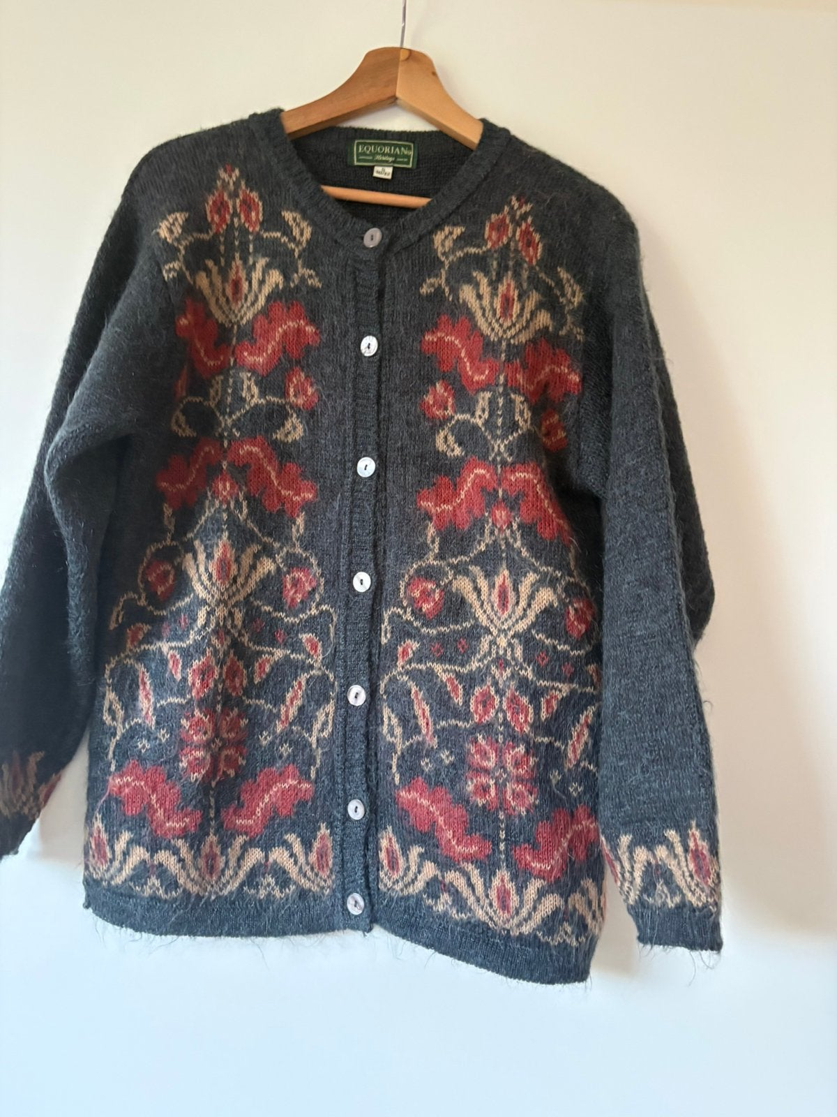 Vintage vest van Equorian Heritage, Ophalen of Verzenden, Gedragen, Maat 38/40 (M), Meerkleurig