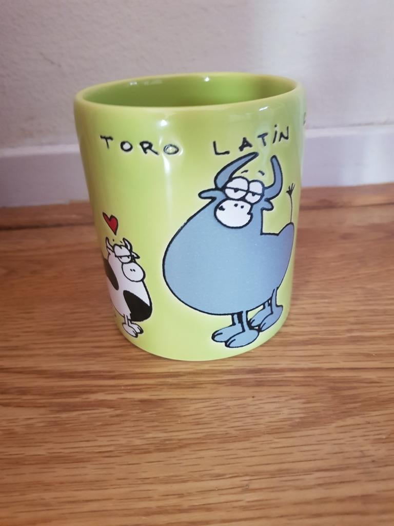Waechtersbach Toro Latin Lover mok ***zgan***, Ophalen of Verzenden, Zo goed als nieuw, Overige stijlen, Kop(pen) en/of Schotel(s)