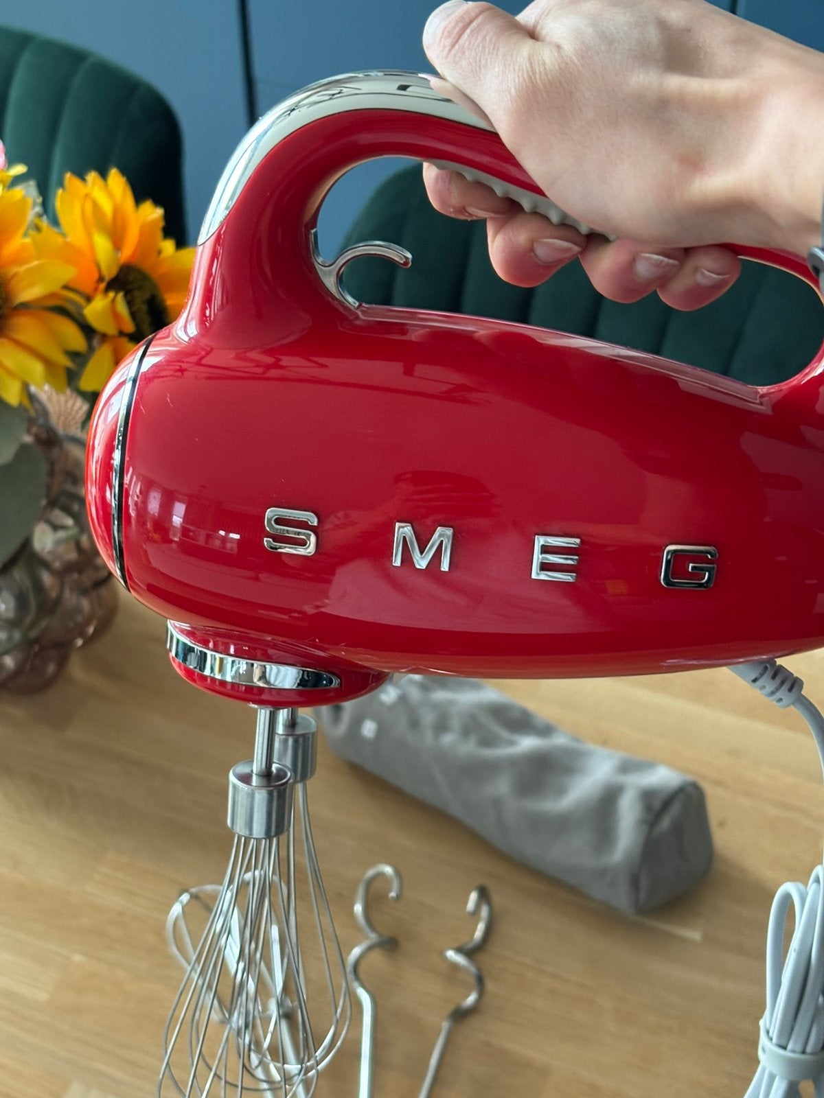 NIEUW | SMEG Handmixer Rood, Ophalen of Verzenden, Nieuw