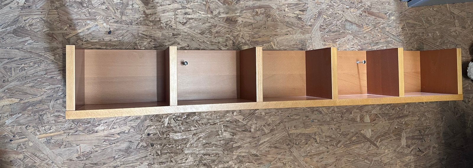 Ikea wandrek 117 cm beukenkleur, Ophalen of Verzenden, Zo goed als nieuw