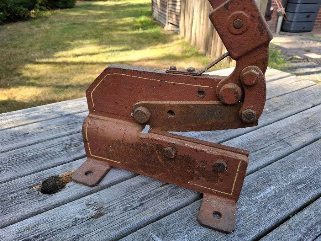 FORMAT Plaat- en rondstaalschaar180mm, Ophalen, Gebruikt, Snijgereedschap, Facom
