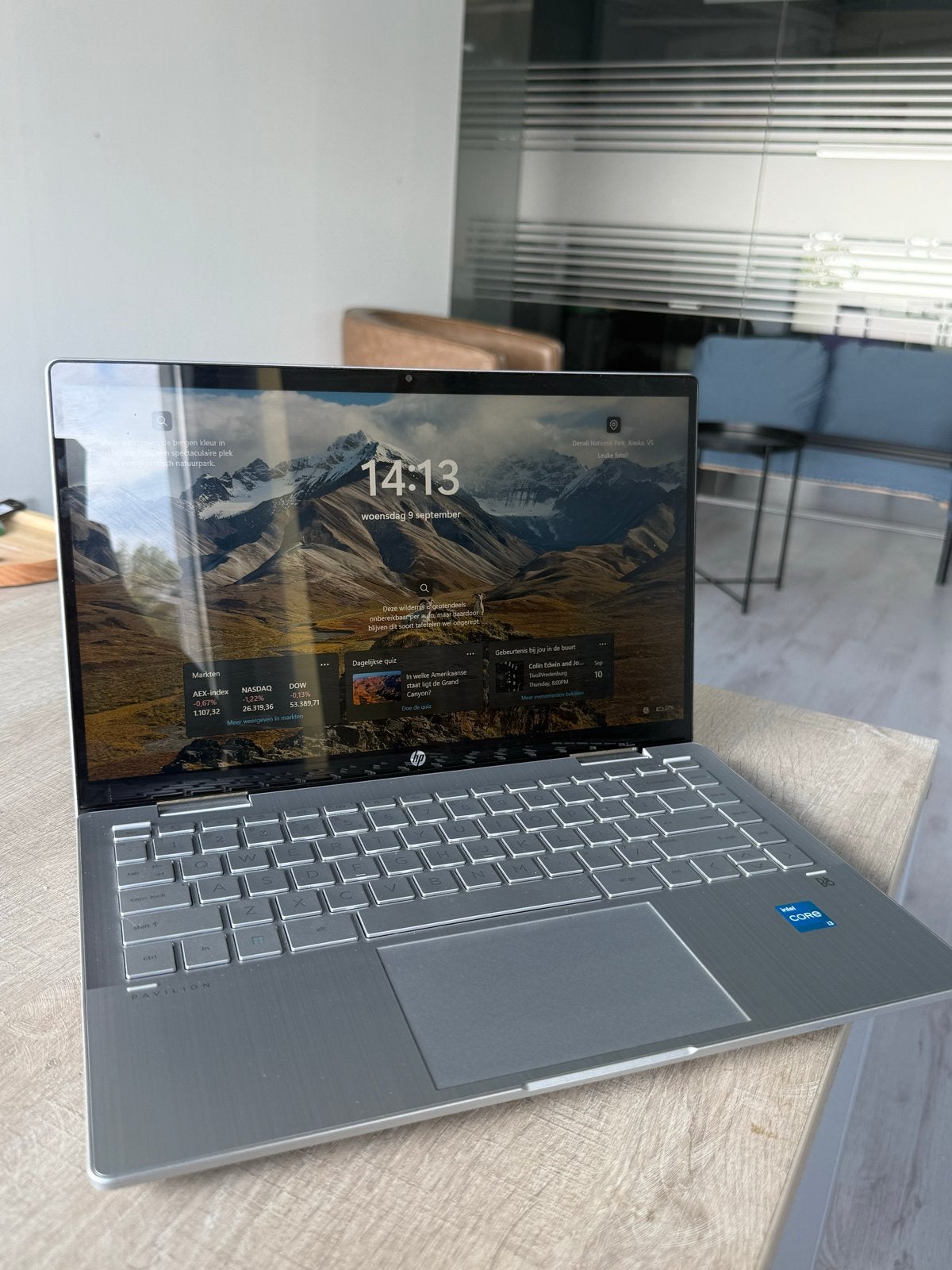 HP Pavilion x360 touchscreen, 2 tot 3 Ghz, Qwerty, Ophalen of Verzenden, Zo goed als nieuw