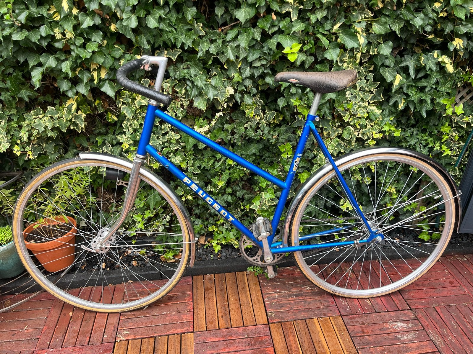 Vintage Peugeot damesracefiets - Framemaat 57, Gebruikt, 56 cm of meer, Ophalen, Overige merken