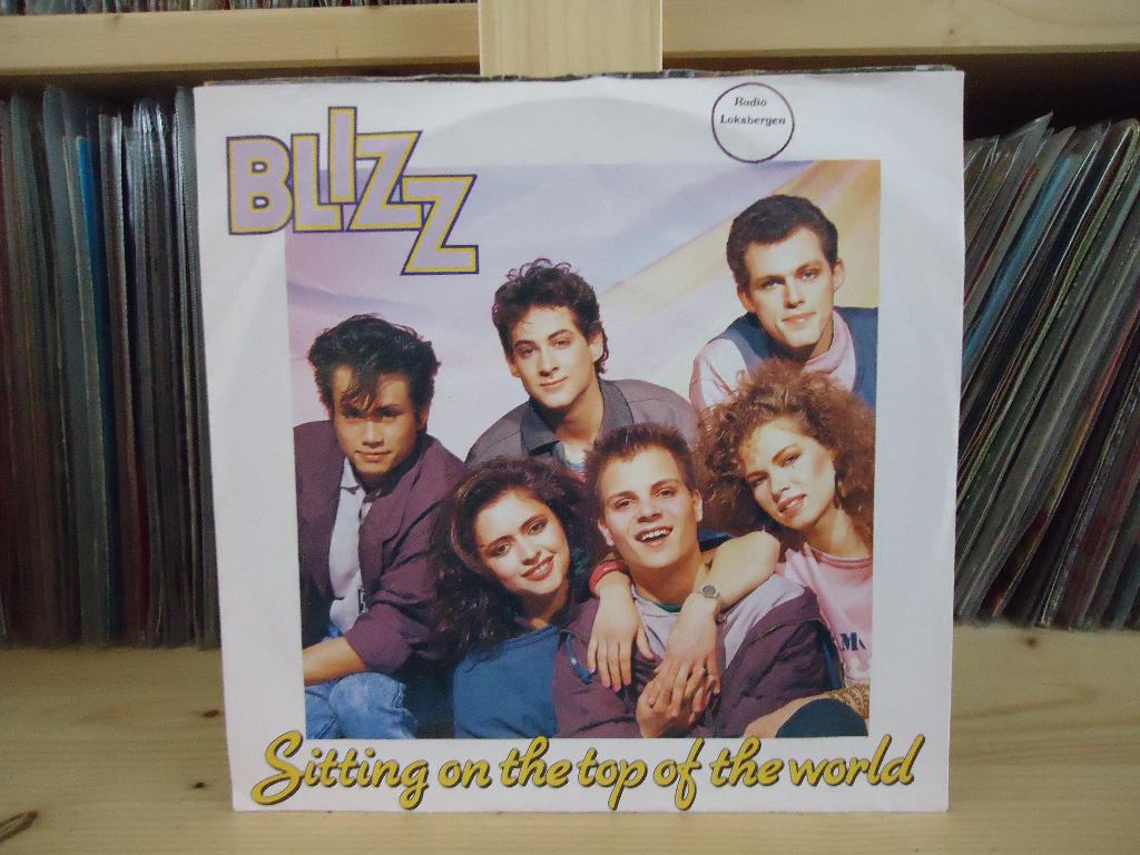 7" Single Blizz - Sitting On Top Of The World + Boozer Mix, Gebruikt, 7 inch, Ophalen of Verzenden, Pop