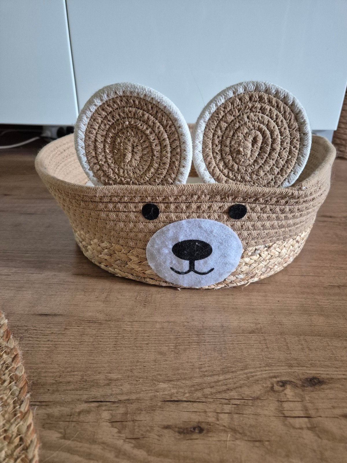 Grappig kattenmandje, Dieren en Toebehoren, Kattenmanden, Ophalen of Verzenden, Zo goed als nieuw, Riet