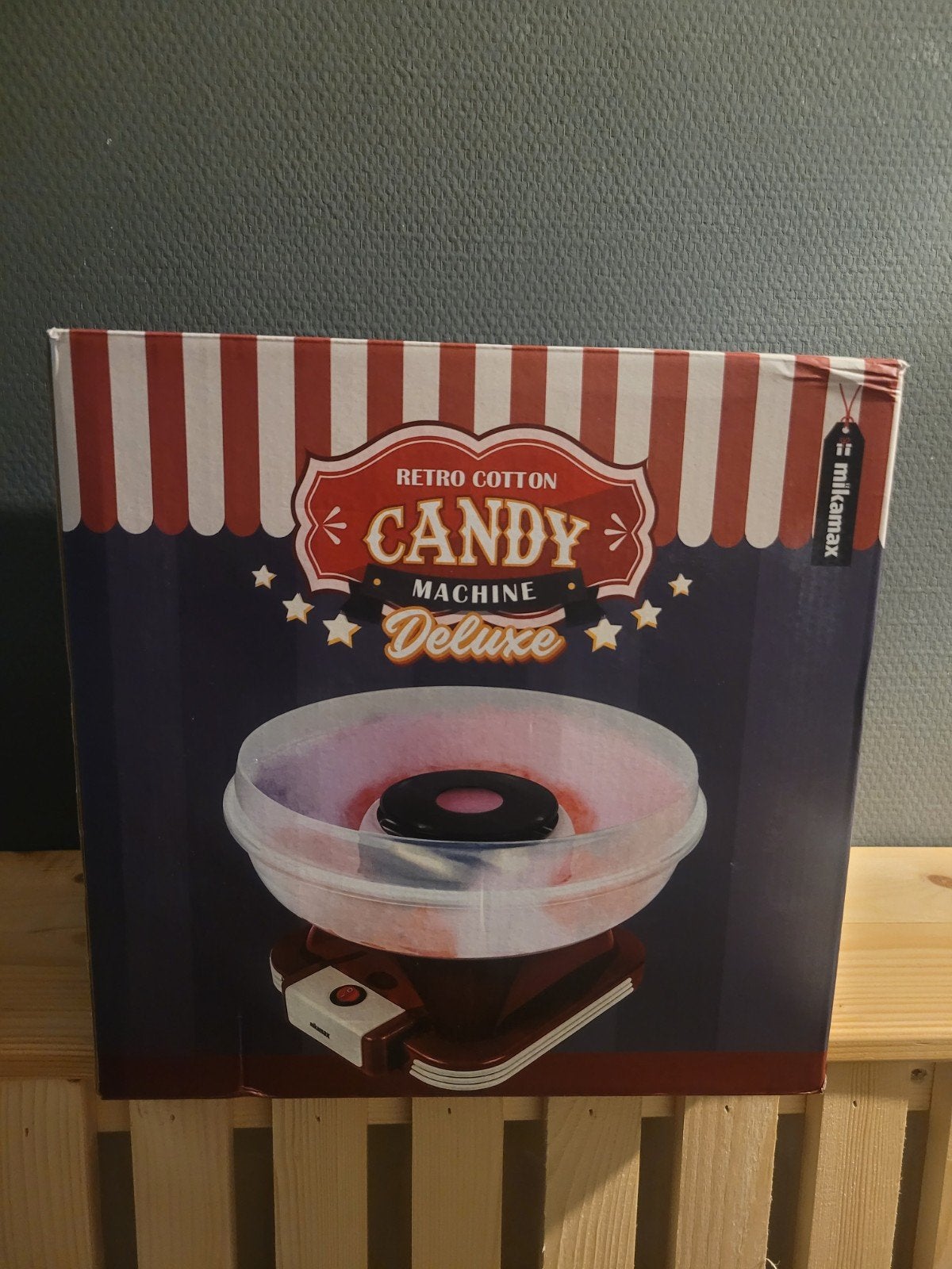 Retro Cotton Candy Machine Deluxe - Suikerspinmachine, Ophalen of Verzenden, Nieuw
