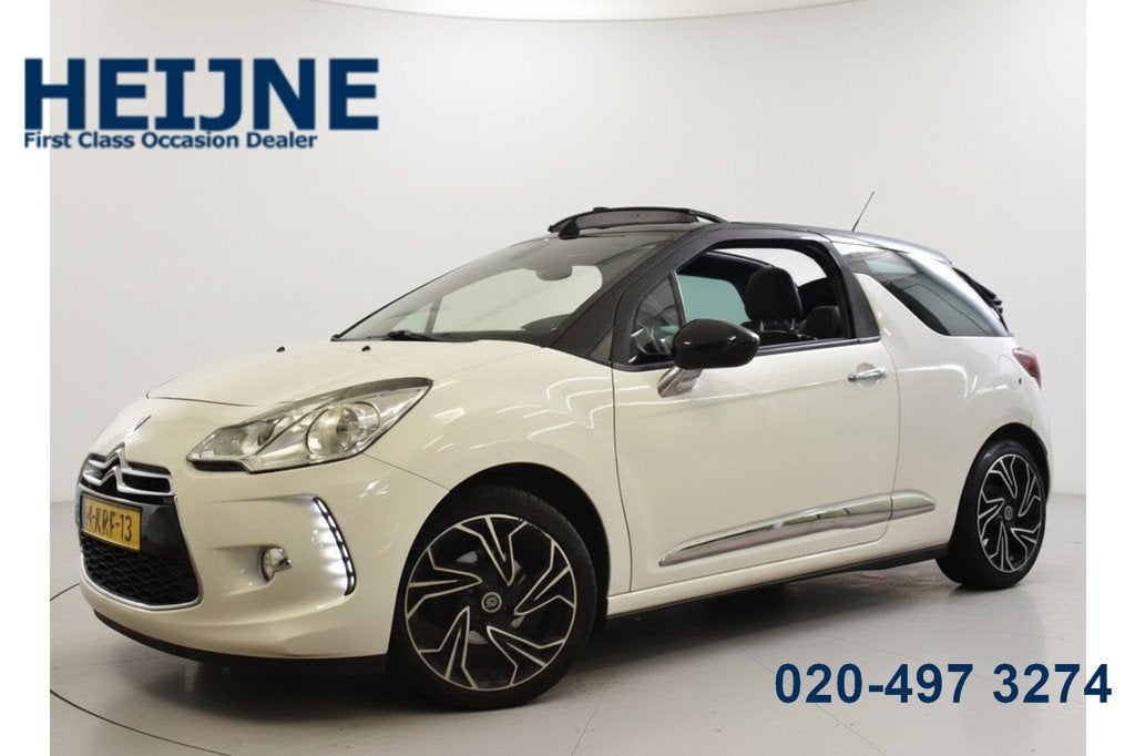 Citroën DS3 Cabrio 1.2 VTi CHIC SPORT CRUISE/CLIMATE/LED, Auto's, Euro 5, 1199 cc, Cabriolet, 82 pk